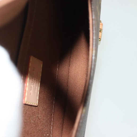 LOUIS VUITTON Monogram Pochette Marrell Waist Bag M51159 LV Auth 140216