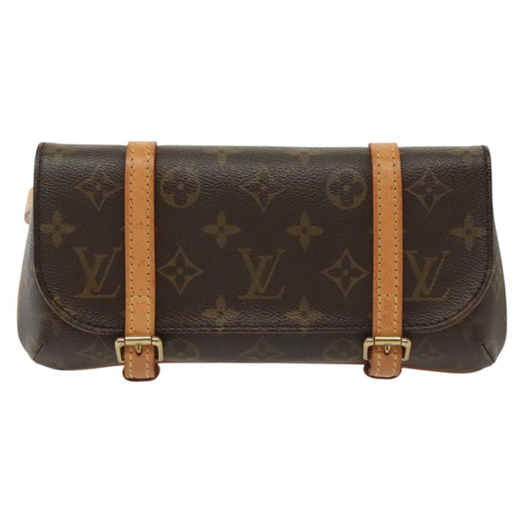 LOUIS VUITTON Monogram Pochette Marrell Waist Bag M51159 LV Auth 140216