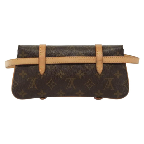 LOUIS VUITTON Monogram Pochette Marrell Waist Bag M51159 LV Auth 140216