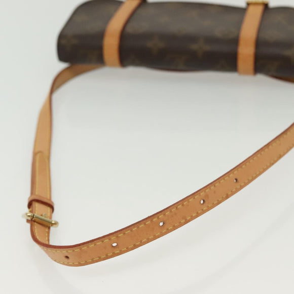 LOUIS VUITTON Monogram Pochette Marrell Waist Bag M51159 LV Auth 140216