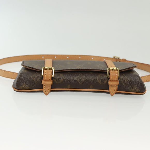 LOUIS VUITTON Monogram Pochette Marrell Waist Bag M51159 LV Auth 140216