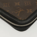 LOUIS VUITTON Monogram Macassar Zippy XL Long Wallet M61506 LV Auth 140217-13