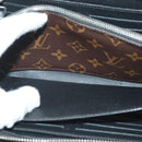 LOUIS VUITTON Monogram Macassar Zippy XL Long Wallet M61506 LV Auth 140217-19