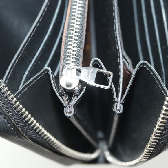 LOUIS VUITTON Monogram Macassar Zippy XL Long Wallet M61506 LV Auth 140217