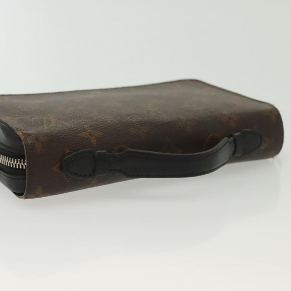 LOUIS VUITTON Monogram Macassar Zippy XL Long Wallet M61506 LV Auth 140217