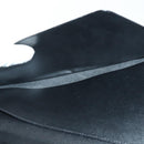 CELINE Travel Case Leather Black Silver Auth 140218-21