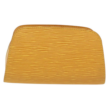 LOUIS VUITTON Epi Dauphine PM Pouch Yellow M48449 LV Auth 140220 - 0
