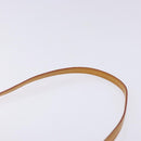 LOUIS VUITTON Monogram Vernis Motto Pouch Lime Yellow M91059 LV Auth 140221-8