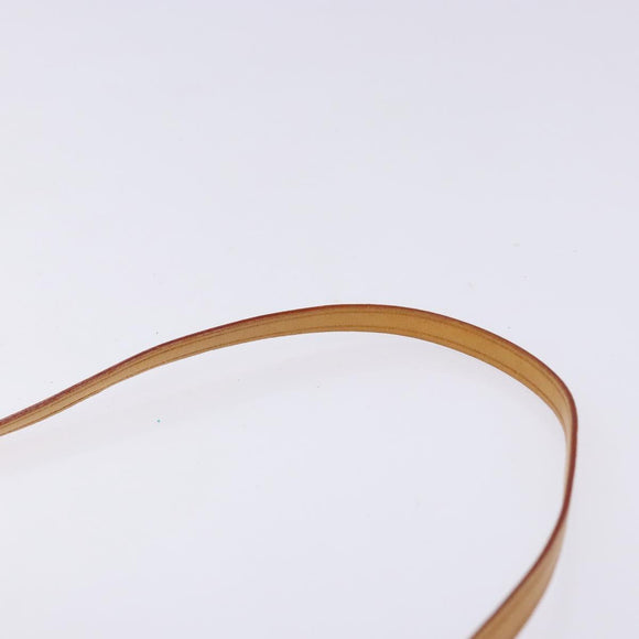 LOUIS VUITTON Monogram Vernis Motto Pouch Lime Yellow M91059 LV Auth 140221