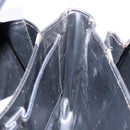 CELINE Shoulder Bag Leather Black Gold Auth 140224-19