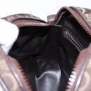 CELINE C Sulky Shoulder Bag Canvas Brown Auth 140225-19