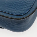 LOUIS VUITTON Epi Saint Cloud PM Shoulder Bag Blue M52195 LV Auth 140230-16