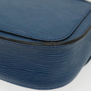 LOUIS VUITTON Epi Saint Cloud PM Shoulder Bag Blue M52195 LV Auth 140230-17