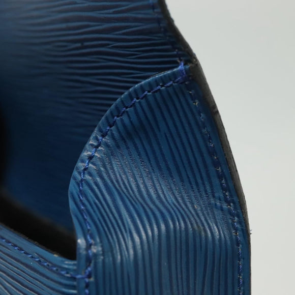 LOUIS VUITTON Epi Saint Cloud PM Shoulder Bag Blue M52195 LV Auth 140230