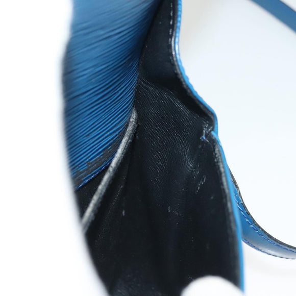 LOUIS VUITTON Epi Saint Cloud PM Shoulder Bag Blue M52195 LV Auth 140230