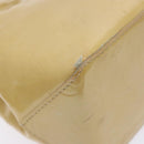 LOUIS VUITTON Monogram Vernis Reade PM Hand Bag Beige M91334 LV Auth 140231-15