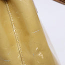 LOUIS VUITTON Monogram Vernis Reade PM Hand Bag Beige M91334 LV Auth 140231-9