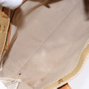 LOUIS VUITTON Monogram Vernis Reade PM Hand Bag Beige M91334 LV Auth 140231-11