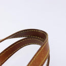 LOUIS VUITTON Monogram Vernis Reade PM Hand Bag Beige M91334 LV Auth 140231-14