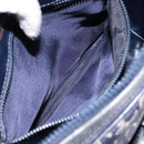 CELINE C Sulky Shoulder Bag Canvas Navy Auth 140236-22