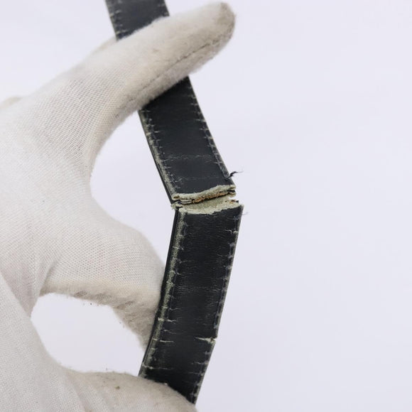 CELINE C Sulky Shoulder Bag Canvas Navy Auth 140236