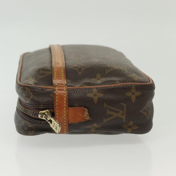 LOUIS VUITTON Monogram Compiegne 23 Clutch Bag M51847 LV Auth 140245