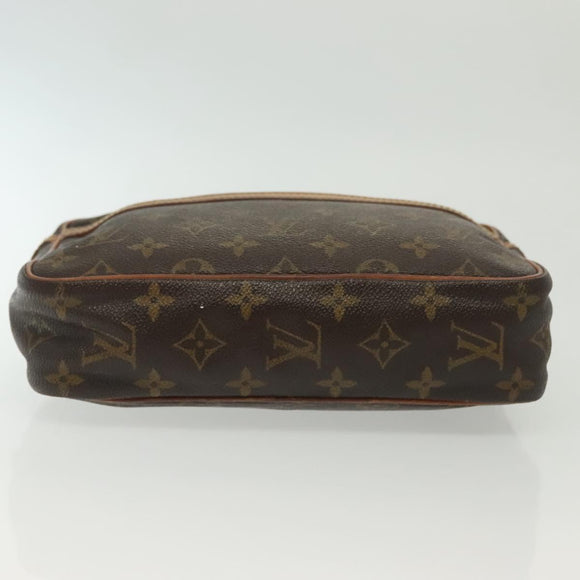 LOUIS VUITTON Monogram Compiegne 23 Clutch Bag M51847 LV Auth 140245
