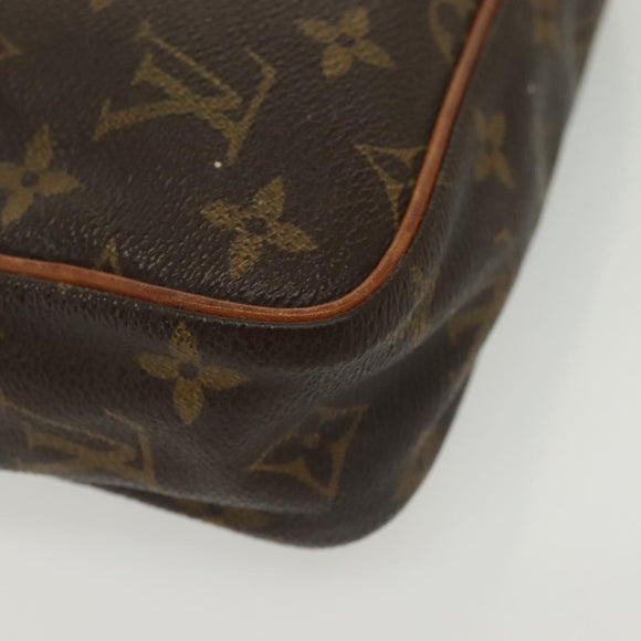LOUIS VUITTON Monogram Compiegne 23 Clutch Bag M51847 LV Auth 140245