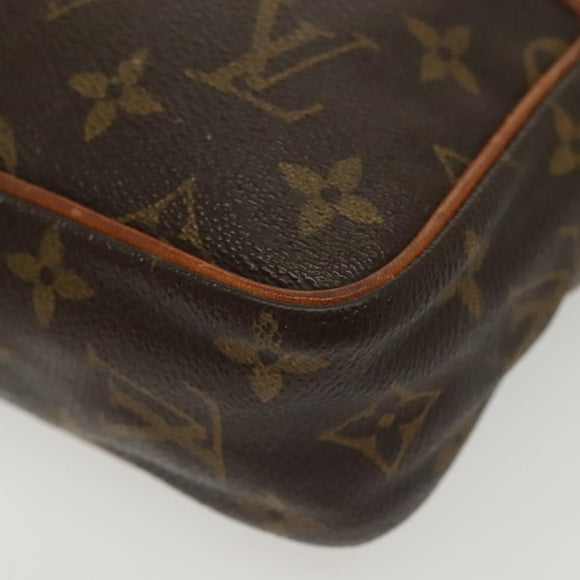 LOUIS VUITTON Monogram Compiegne 23 Clutch Bag M51847 LV Auth 140245