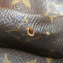 LOUIS VUITTON Monogram Saumur 35 Shoulder Bag M42254 LV Auth 140247-10