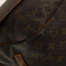 LOUIS VUITTON Monogram Saumur 35 Shoulder Bag M42254 LV Auth 140247-17