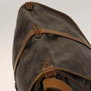 LOUIS VUITTON Monogram Saumur 35 Shoulder Bag M42254 LV Auth 140247-6