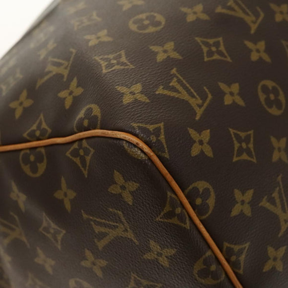 LOUIS VUITTON Monogram Keepall 55 Boston Bag M41424 LV Auth 140251