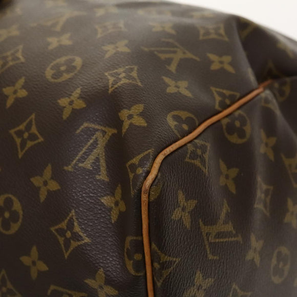 LOUIS VUITTON Monogram Keepall 55 Boston Bag M41424 LV Auth 140251