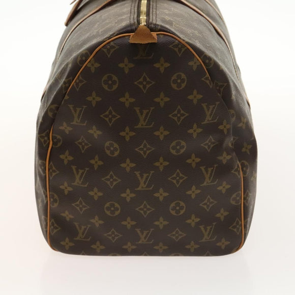 LOUIS VUITTON Monogram Keepall 55 Boston Bag M41424 LV Auth 140251