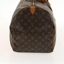 LOUIS VUITTON Monogram Keepall 55 Boston Bag M41424 LV Auth 140251-4