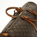 LOUIS VUITTON Monogram Keepall 55 Boston Bag M41424 LV Auth 140251-6