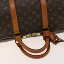 LOUIS VUITTON Monogram Keepall 55 Boston Bag M41424 LV Auth 140251-7