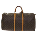 LOUIS VUITTON Monogram Keepall 55 Boston Bag M41424 LV Auth 140252-2