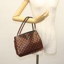 BOTTEGA VENETA INTRECCIATO Hand Bag Leather Brown Auth 140254-24