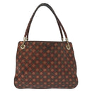 BOTTEGA VENETA INTRECCIATO Hand Bag Leather Brown Auth 140254-2