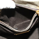 Miu Miu Matelasse Hand Bag Leather 2way Beige Gold Auth 140255-21