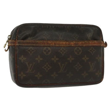 LOUIS VUITTON Monogram Compiegne 23 Clutch Bag M51847 LV Auth 140256