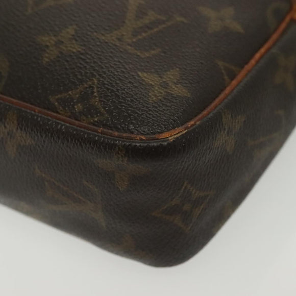 LOUIS VUITTON Monogram Compiegne 23 Clutch Bag M51847 LV Auth 140256