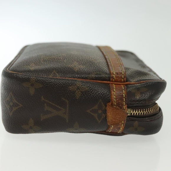 LOUIS VUITTON Monogram Compiegne 23 Clutch Bag M51847 LV Auth 140256