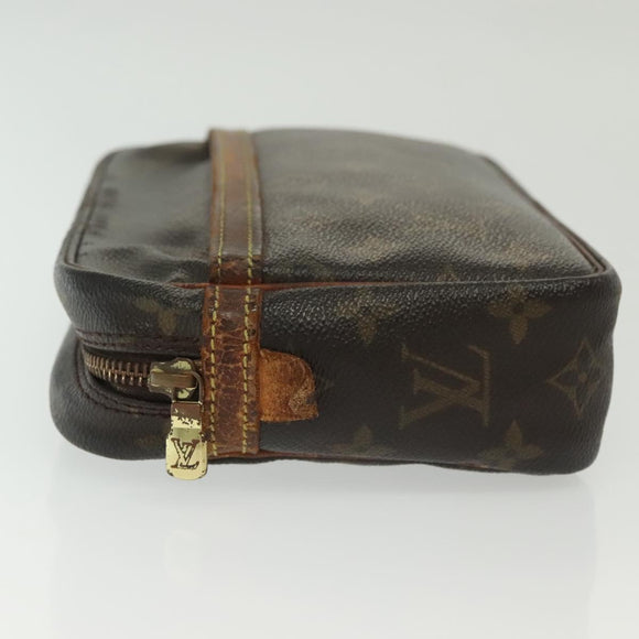 LOUIS VUITTON Monogram Compiegne 23 Clutch Bag M51847 LV Auth 140256