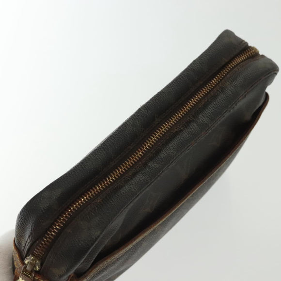 LOUIS VUITTON Monogram Compiegne 23 Clutch Bag M51847 LV Auth 140256