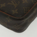 LOUIS VUITTON Monogram Compiegne 23 Clutch Bag M51847 LV Auth 140256-14
