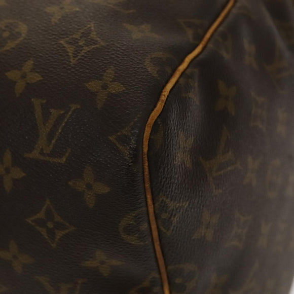 LOUIS VUITTON Monogram Keepall 55 Boston Bag M41424 LV Auth 140260