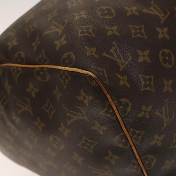 LOUIS VUITTON Monogram Keepall 55 Boston Bag M41424 LV Auth 140260